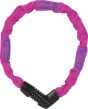 Abus Schloss-Ketten-Kombi Tresor 1385/75 neon pink