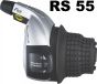 Shimano Schaltgriff RS 45 Tourney 7-fach silber/schwarz