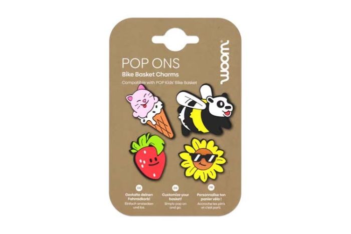 Woom POP ONS Fahrradkorb-Anstecker summer vibe