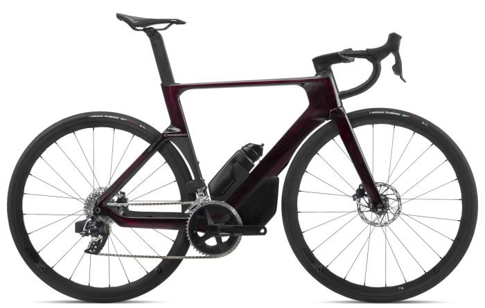 Orbea ORCA AERO M31eLTD PWR Wine Red Carbon View