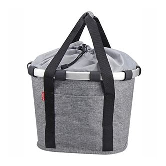 KLICKfix BIKEBASKET TWIST SILVER