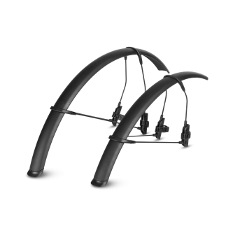 Steckschutzblechset RACE 28" black
