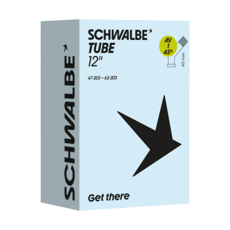 Schwalbe Schlauch NR. 1 (12") AV 45° (Autoventil gewinkelt) 