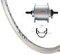 RYDE ZAC 2000 Vorderrad 26 Zoll Shimano DH-C3000-3N Vollachse silber