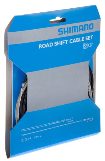 Shimano Schaltzug Set schwarz
