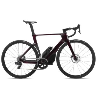 Orbea ORCA AERO M31eLTD PWR Wine Red Carbon View