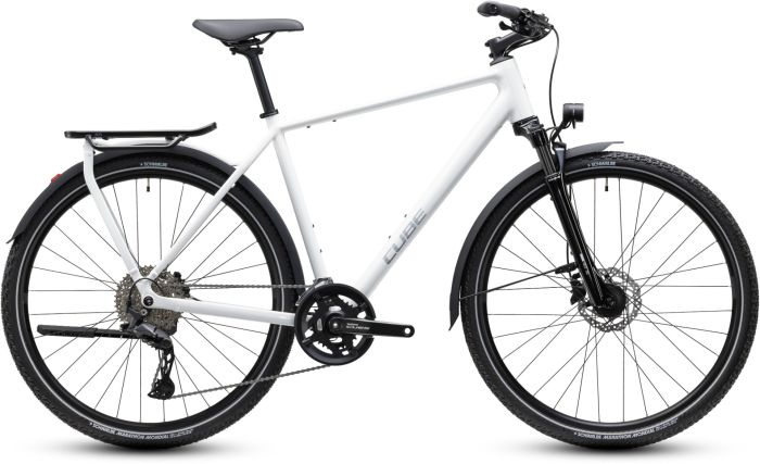Cube Kathmandu Pro metallicwhite´n´chrome (2027)