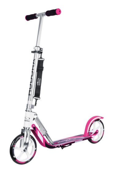 HUDORA City Scooter Big Wheel 8" 205 pink/weiß