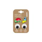 Woom POP ONS Fahrradkorb-Anstecker tropical fun starter set