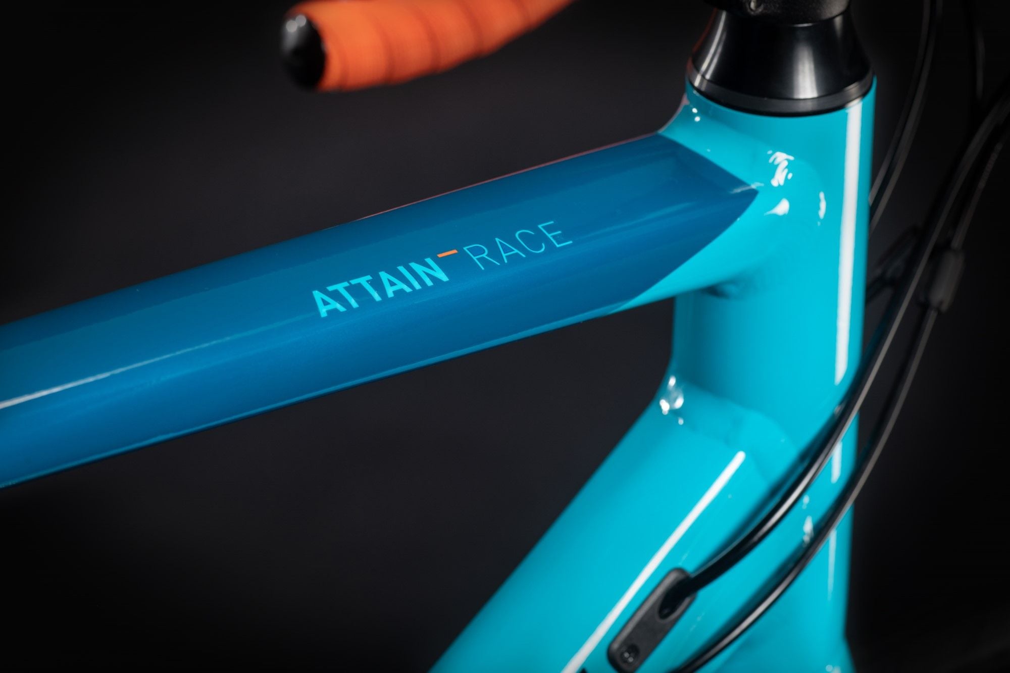 Cube Attain Race petrol´n´orange - Fahrrad Online Shop