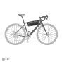 Ortlieb Frame-Pack RC Toptube 3L Black matt