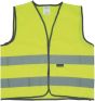 WOWOW Reflex-Kinderweste Mesh Gilet gelb L