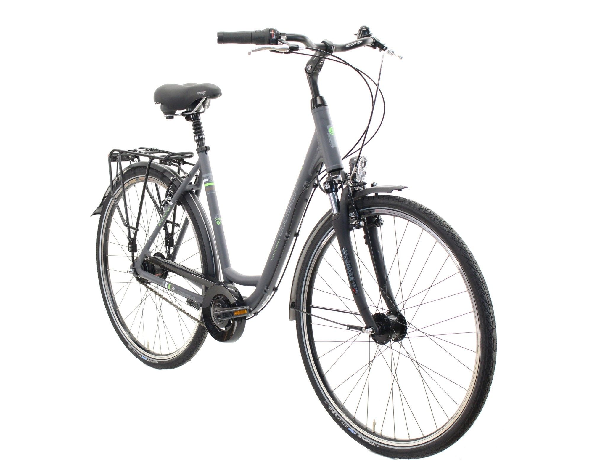 Gudereit Comfort 8.0 FL Einrohr grau matt (2019) Fahrrad