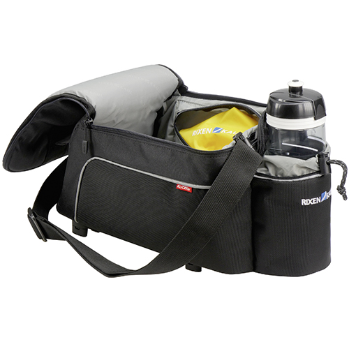 Boîte De Sécurité KlickFix 12L Pour Porte-bagages Racktime - Noir 35x25x18cm | Transport Vélo Sécurisé