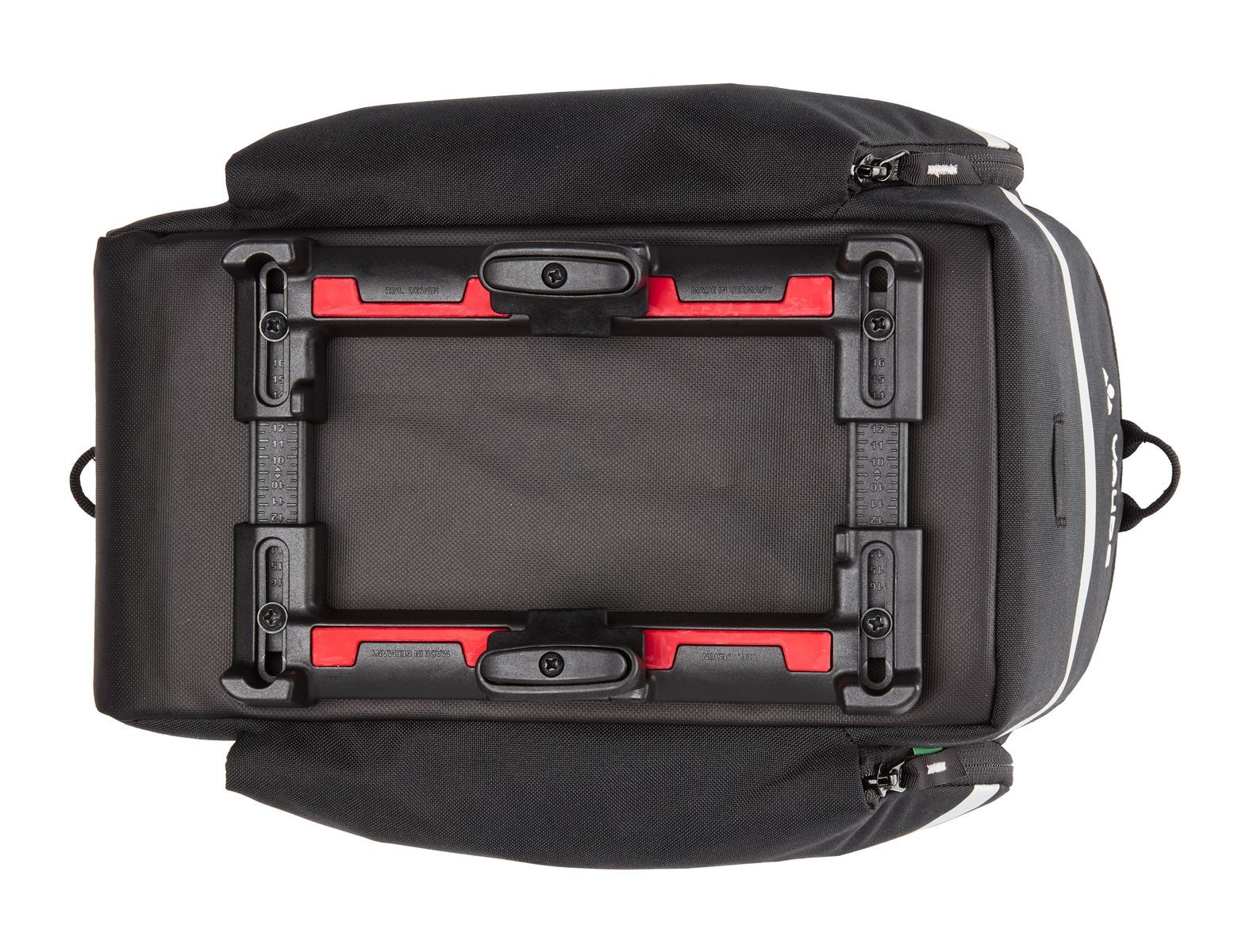 VAUDE Silkroad Plus Gepäckträgertasche – Mit Volumenerweiterung, 2 Seitentaschen, Recyceltem Material