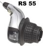 Shimano Schaltgriff RS 45 Tourney 8-fach silber/schwarz