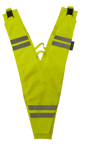 WOWOW Sicherheitskragen für Erwachsene - Reflexkragen yellow