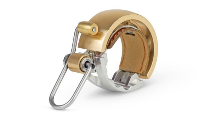 Knog Oi Luxe Small Fahrradklingel - brass