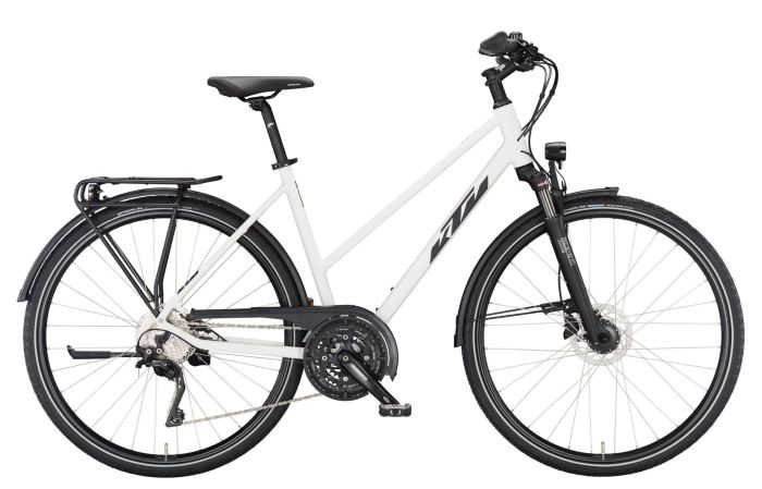 KTM VENETO LIGHT DISC Trapez white matt