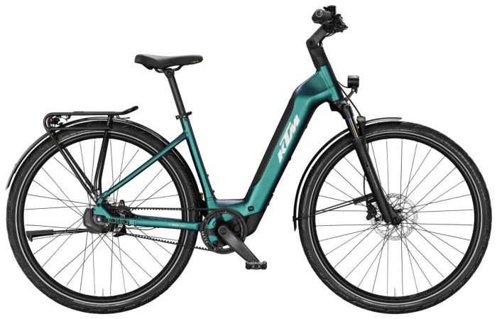 KTM Macina Superbelt SX 10 Di2 400Wh Wave green purple flip matt (2027)