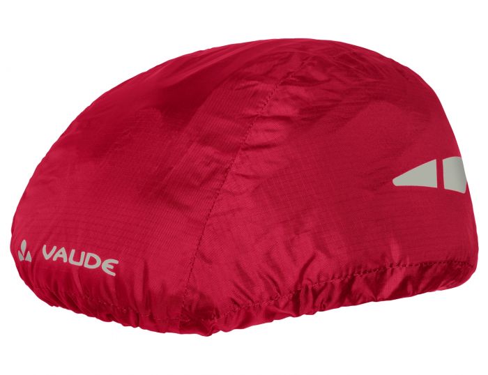 Vaude Helmet Raincover - indian red