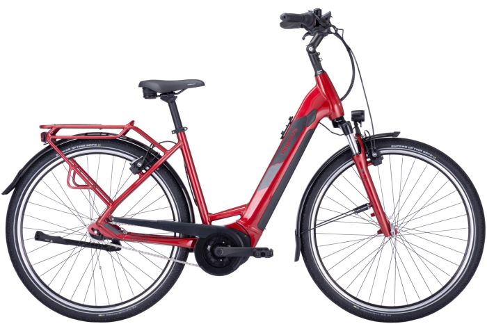 Pegasus Solero EVO 7R Plus 500Wh Wave hyper red