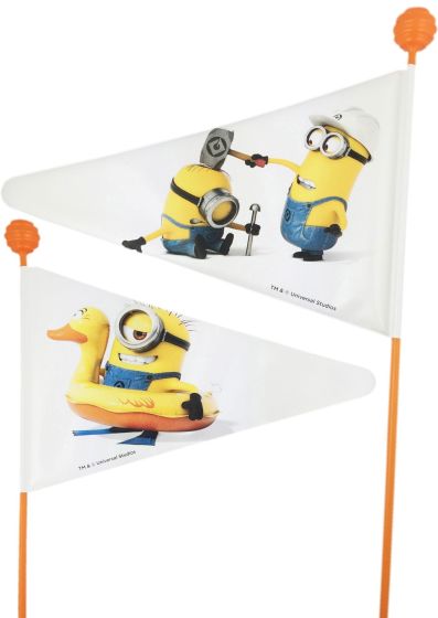 Bike Fashion Minions Wimpel geteilt