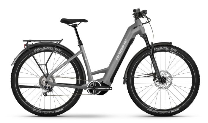 Haibike Trekking 7 Low 720Wh urban grey/white gloss