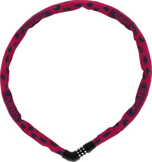 Abus Steel-O-Chain 4804C/75 pink SYMBOLS