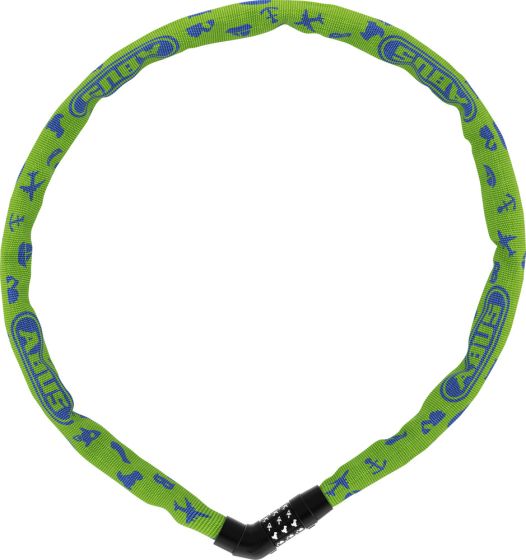 Abus Steel-O-Chain 4804C/75 lime SYMBOLS
