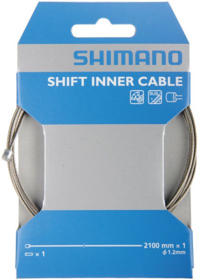 Shimano Schaltzug Stahl 1,2 x 2100 C-Nippel