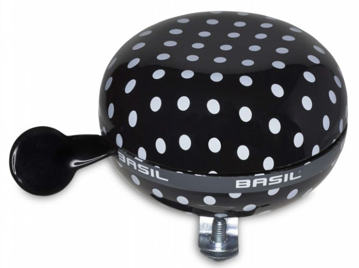 Basil Glocke Big Bell Polkadot schwarz/weiß